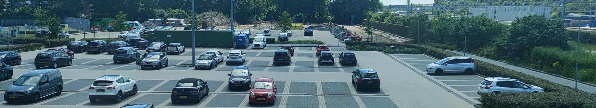 Drukte op het parkeerterrein verwacht